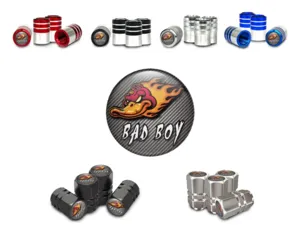 Couvercles de Valve Moto Build Alliage